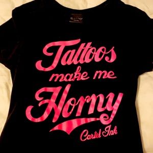 Cartel ink small shirt. In good condition.